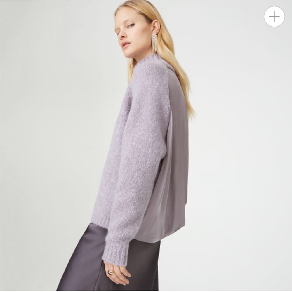 Club Monaco Lavender Aatami Sweater